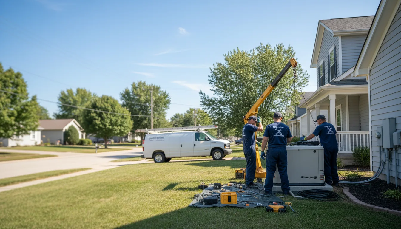 Generator Installation in Hendrix, OK near me